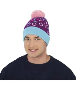 Turkis og lilla skihue