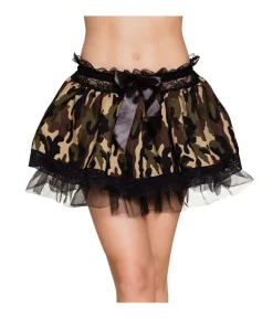 Tylskørt Camouflage