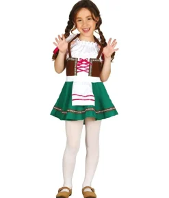 Tyroler pige kostume