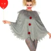 Uhyggelige klovn poncho