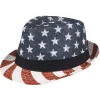 USA fedora hat