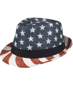 USA fedora hat