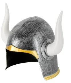 Vikingehjelm med horn
