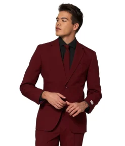 Vinrødt jakkesæt OppoSuits