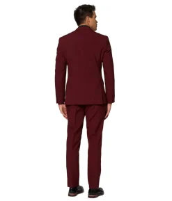 Vinrødt jakkesæt OppoSuits