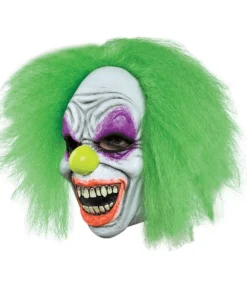 Wild neon clown maske