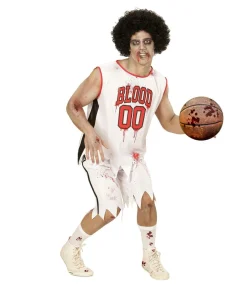 Zombie basketball spiller kostume