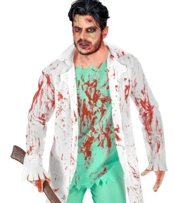 Zombie kirurg kostume