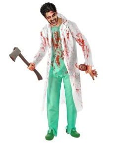 Zombie kirurg kostume