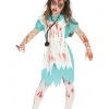 Zombie sygeplejerske kostume